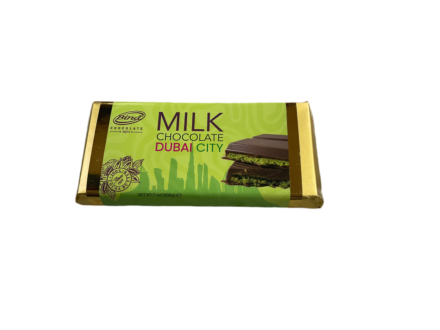 Bind milk chocolate Dubai 200g