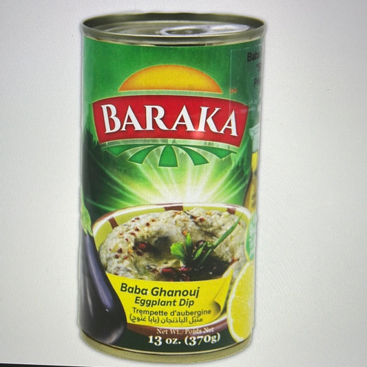 Baraka Baba Ghanouj eggplant dip 13 OZ