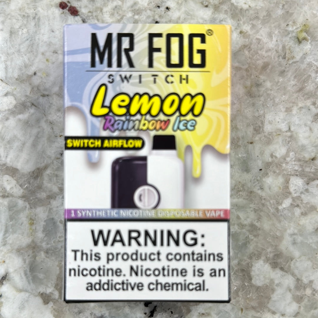 Mr Fog Switch (Lemon Rainbow Ice) Pitaland Mr Fog Switch (Lemon Rainbow Ice) Pitaland