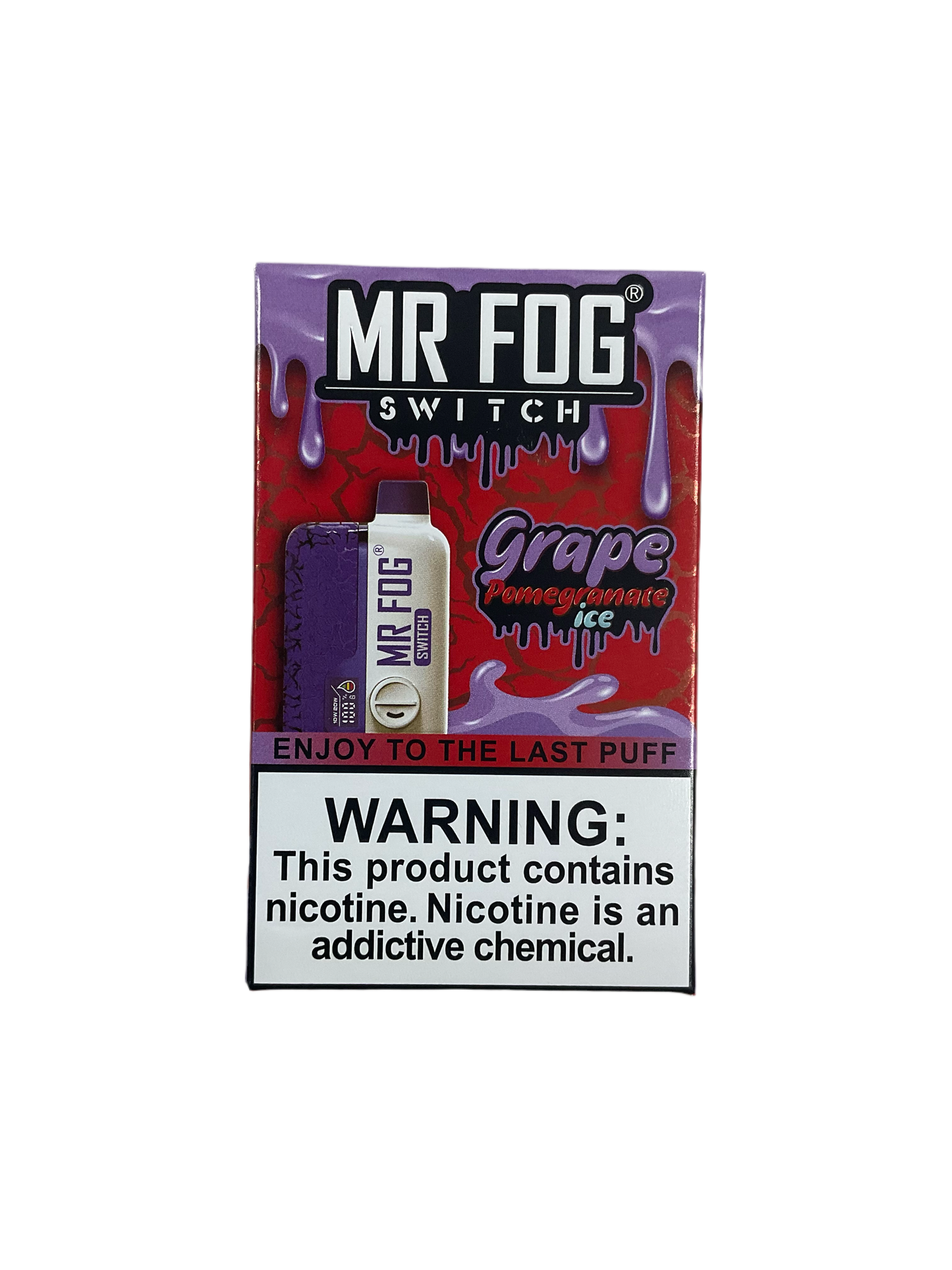 Mr fog switch (grape pomegranate ice)