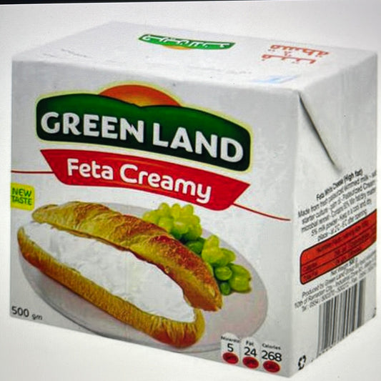 Green Land feta with cream cheese 500g