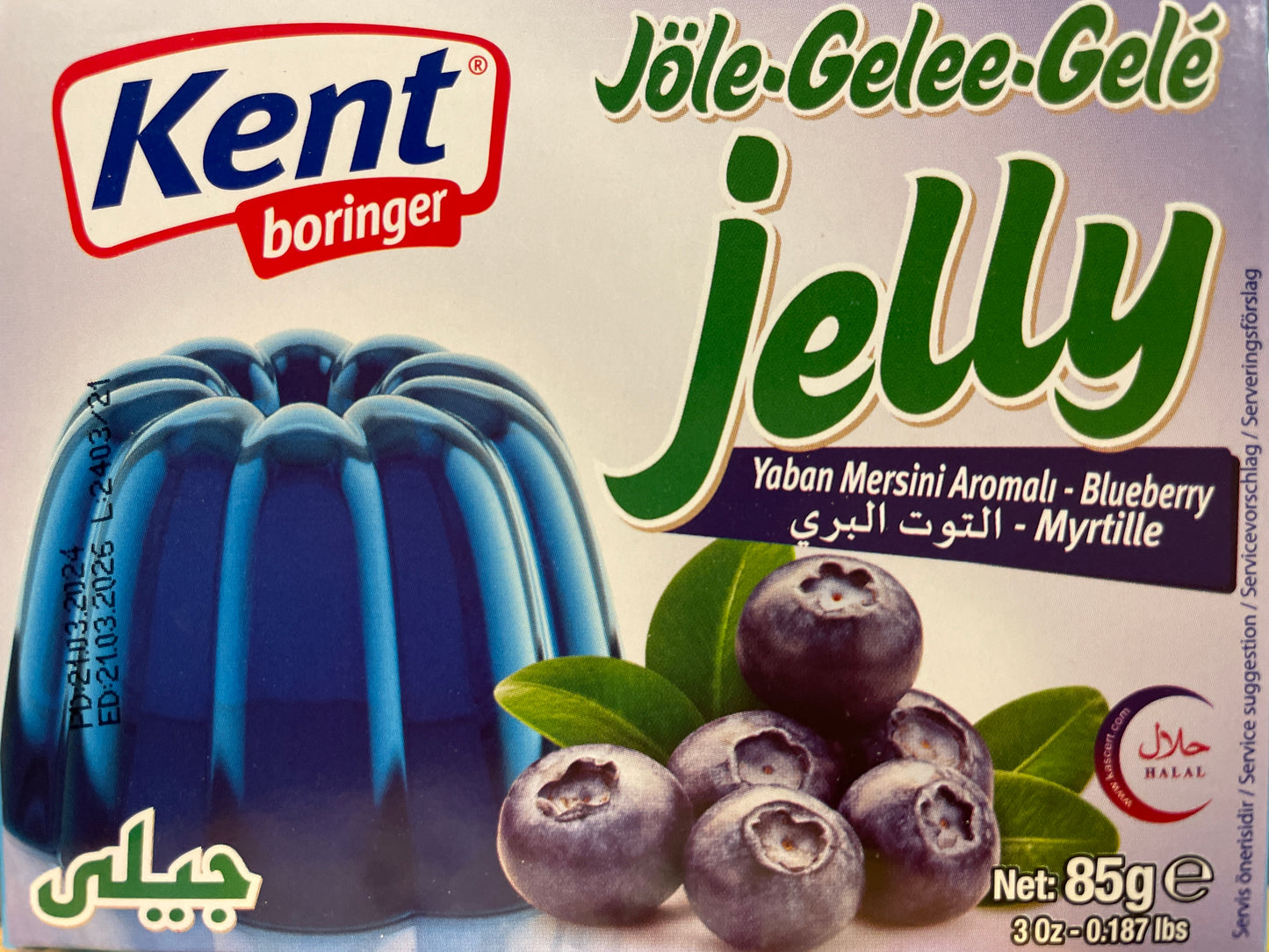 Kent blueberry jelly