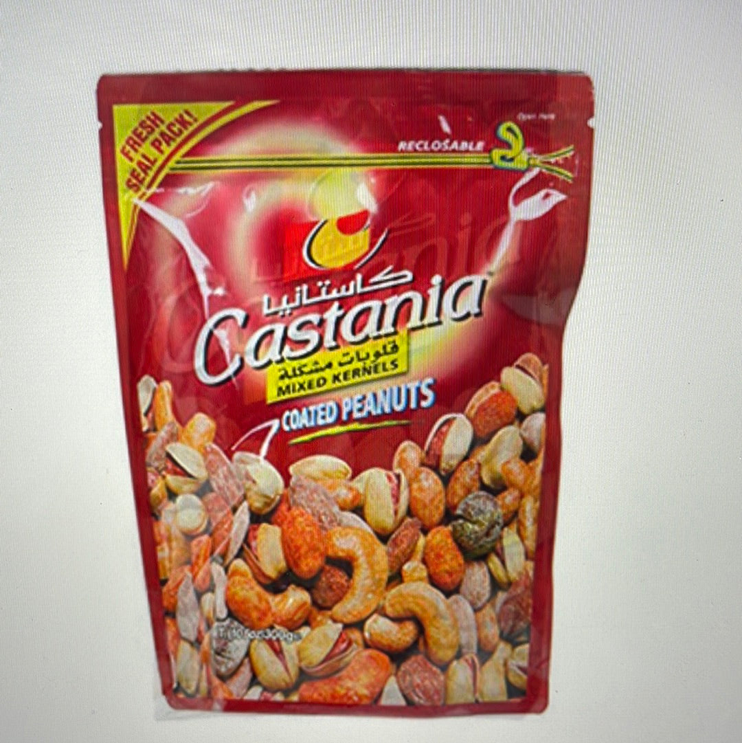 Castania mixed kernels 10.6 oz (red bag)