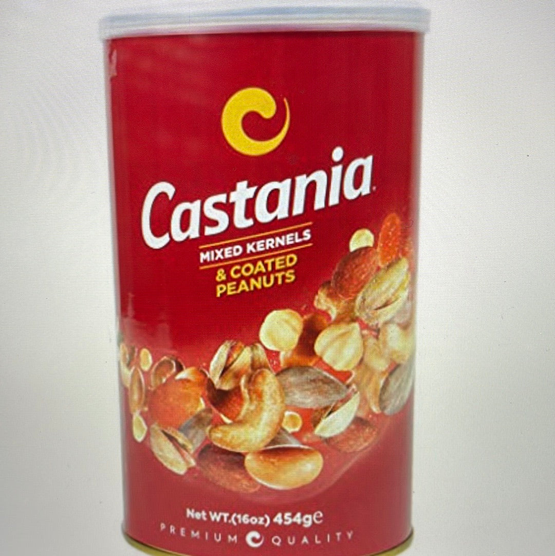 Castania mixed kernels 16oz (red can)
