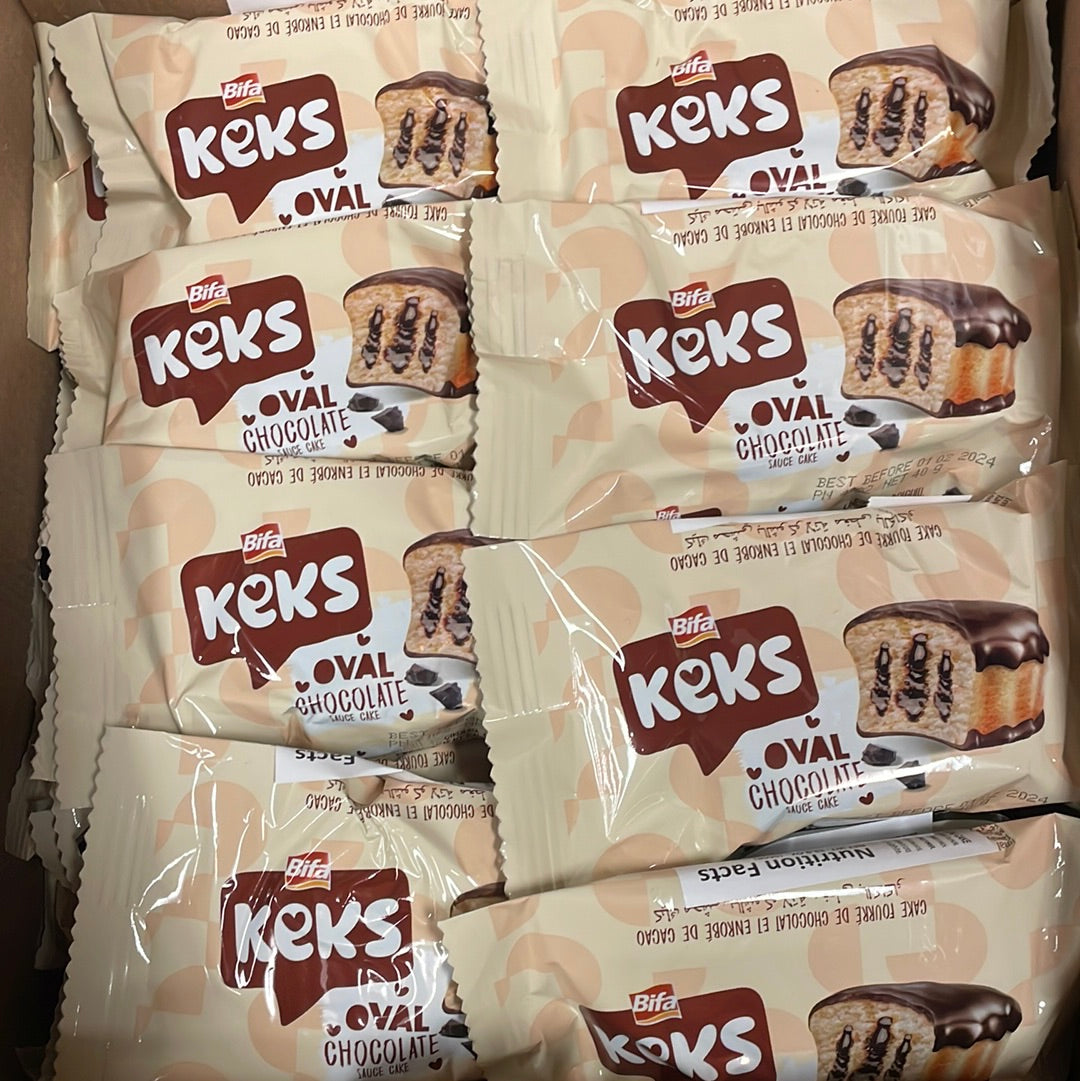 keks chocolate sauce cake 24 pcs
