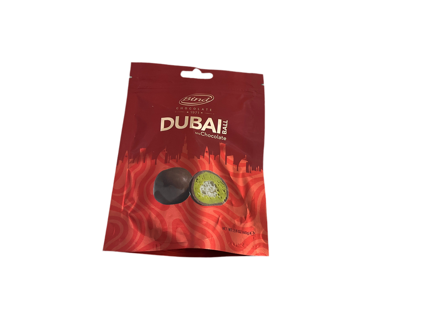 Bind Dubai ball milk chocolate 60g