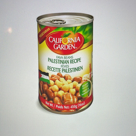 California garden fava beans Palestinian recipe 16oz
