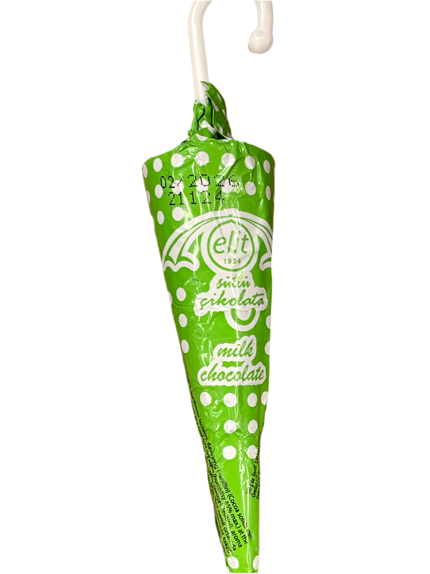 Elit milk chocolate umbrella 30g