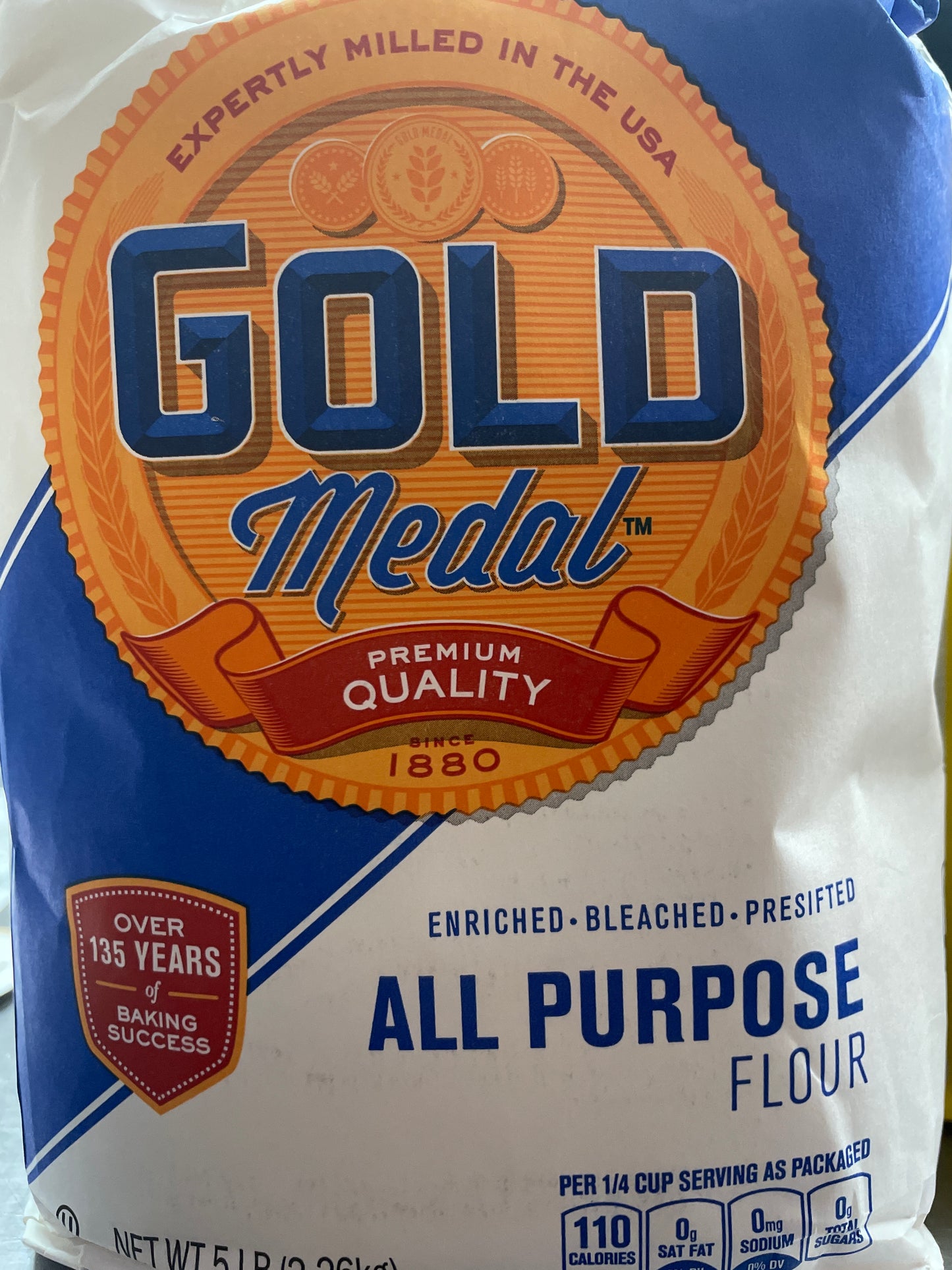 Gold medal all purpose flour 5lb