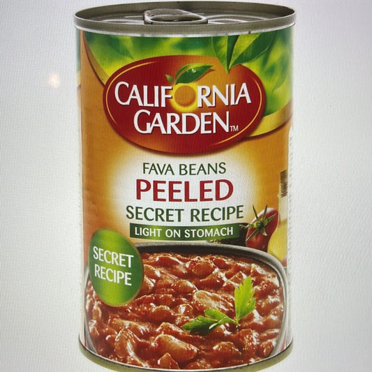 California garden peeled fava beans (spicy) 16oz