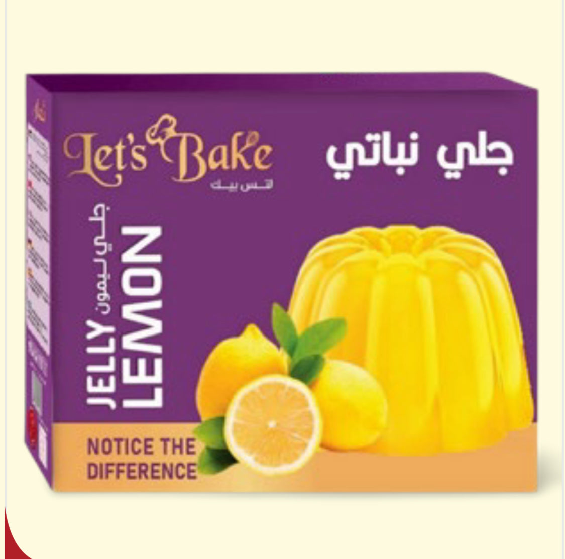 Let’s bake Lemon jello 85g