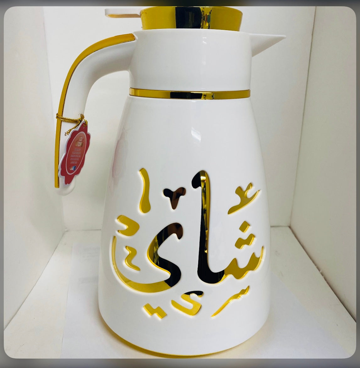Vacuum Flask white shai hot & cold 1.0 Lt