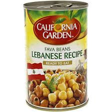 California garden fava beans Lebanese recipe 16oz
