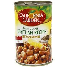 California garden fava beans Egyptian recipe 160z