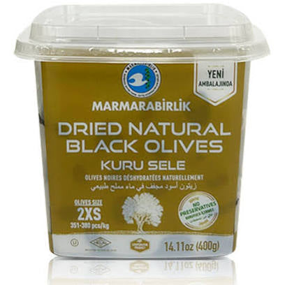 MB Gemlik black olive kuru sele 2xs 400g