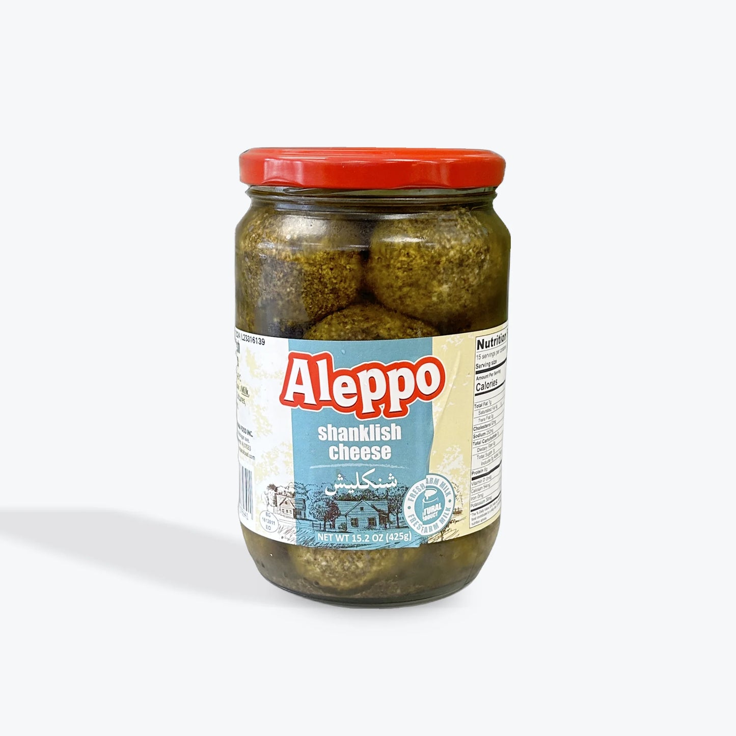 Aleppo shanklesh 425g شنكليش