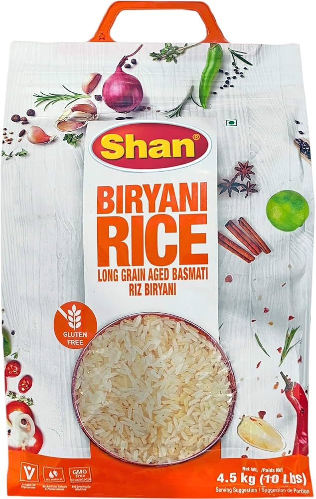 Shan Biryani long grain basmati rice
