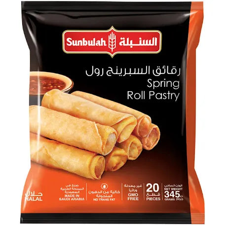 Sunbulah spring roll pastry 345g