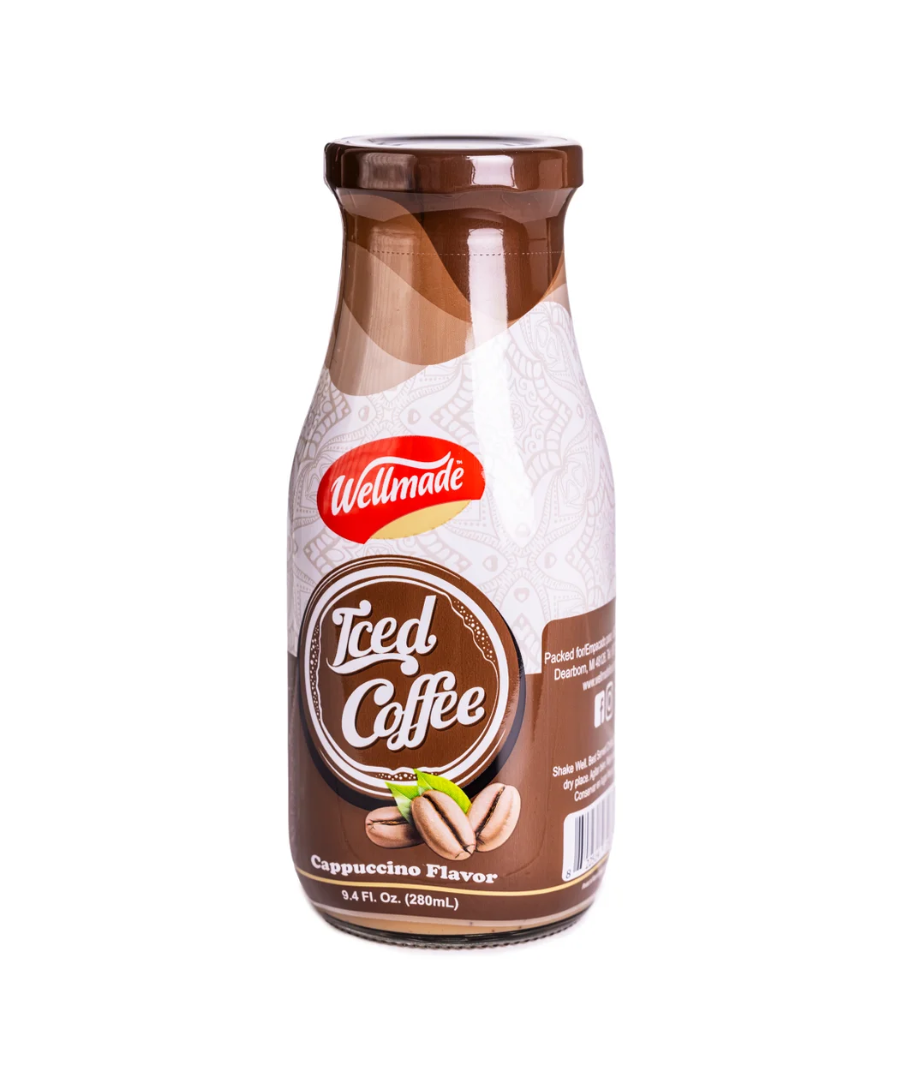 Wellmade cappuccino iced coffee drink 280ml
