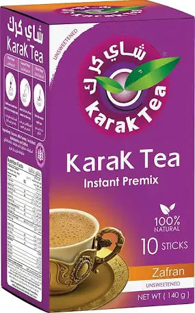 Karak instant premix zafran flavour unsweetened 200g