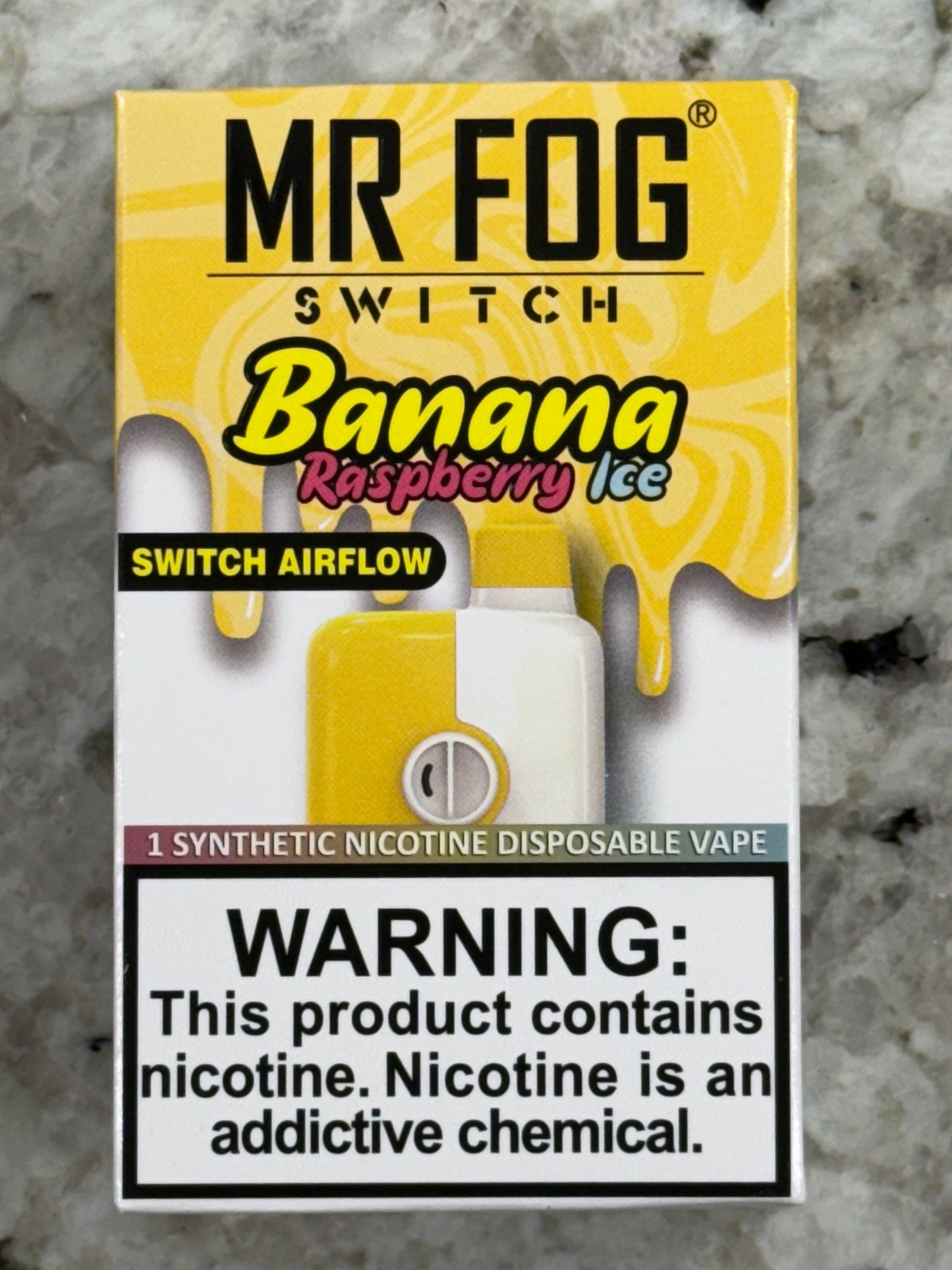 Mr Fog Switch ( Banana Raspberry Ice)