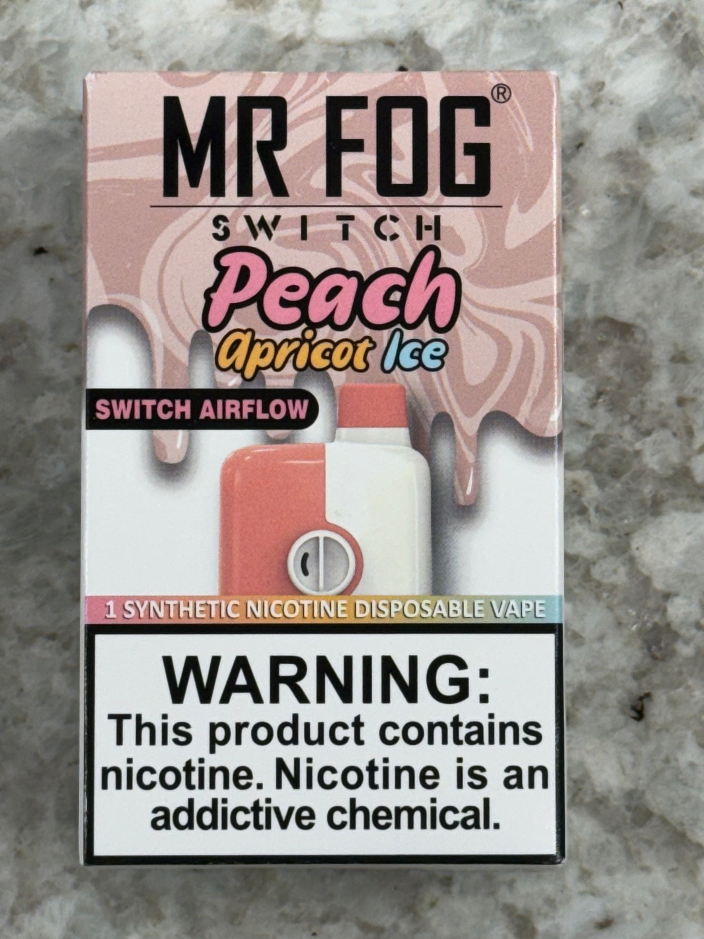 Mr Fog Switch ( Peach Apricot Ice )