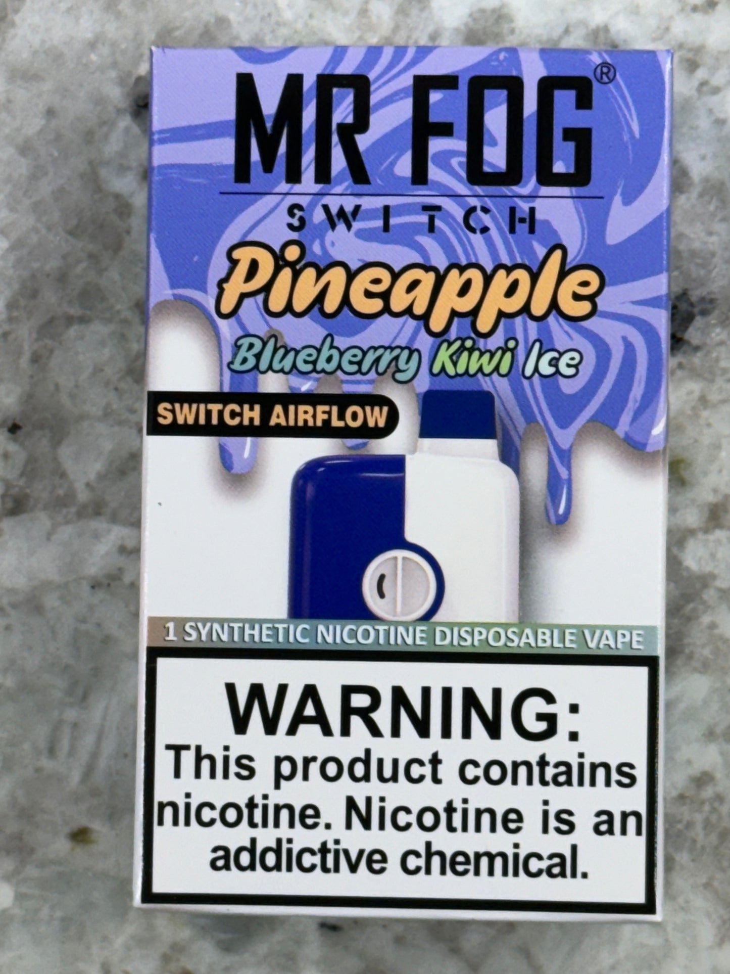 Mr Fog Switch ( Pineapple blue.kiwi.ice)