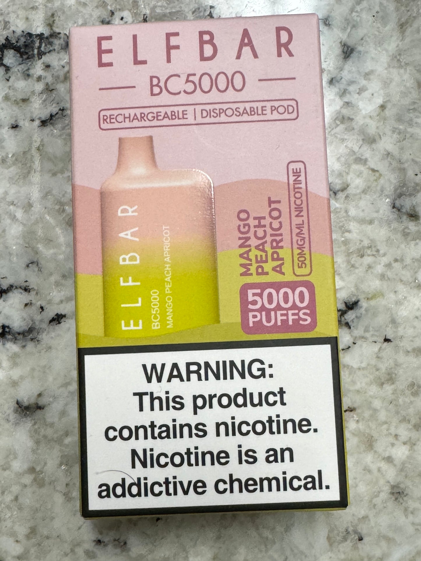 ELFBAR BC5000(Mango Peach Apricot)