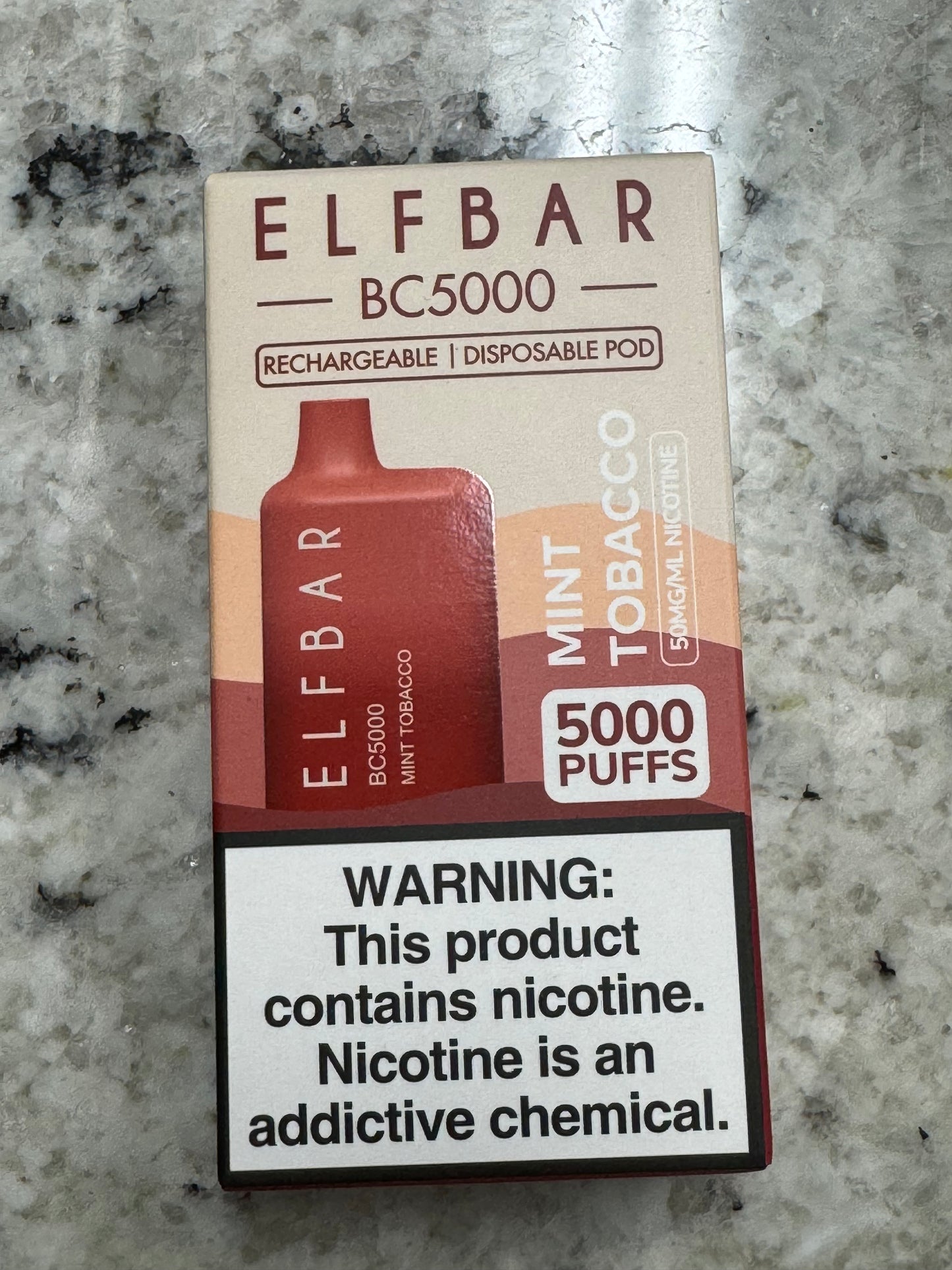ELFBAR BC5000(Mint Tobacco)