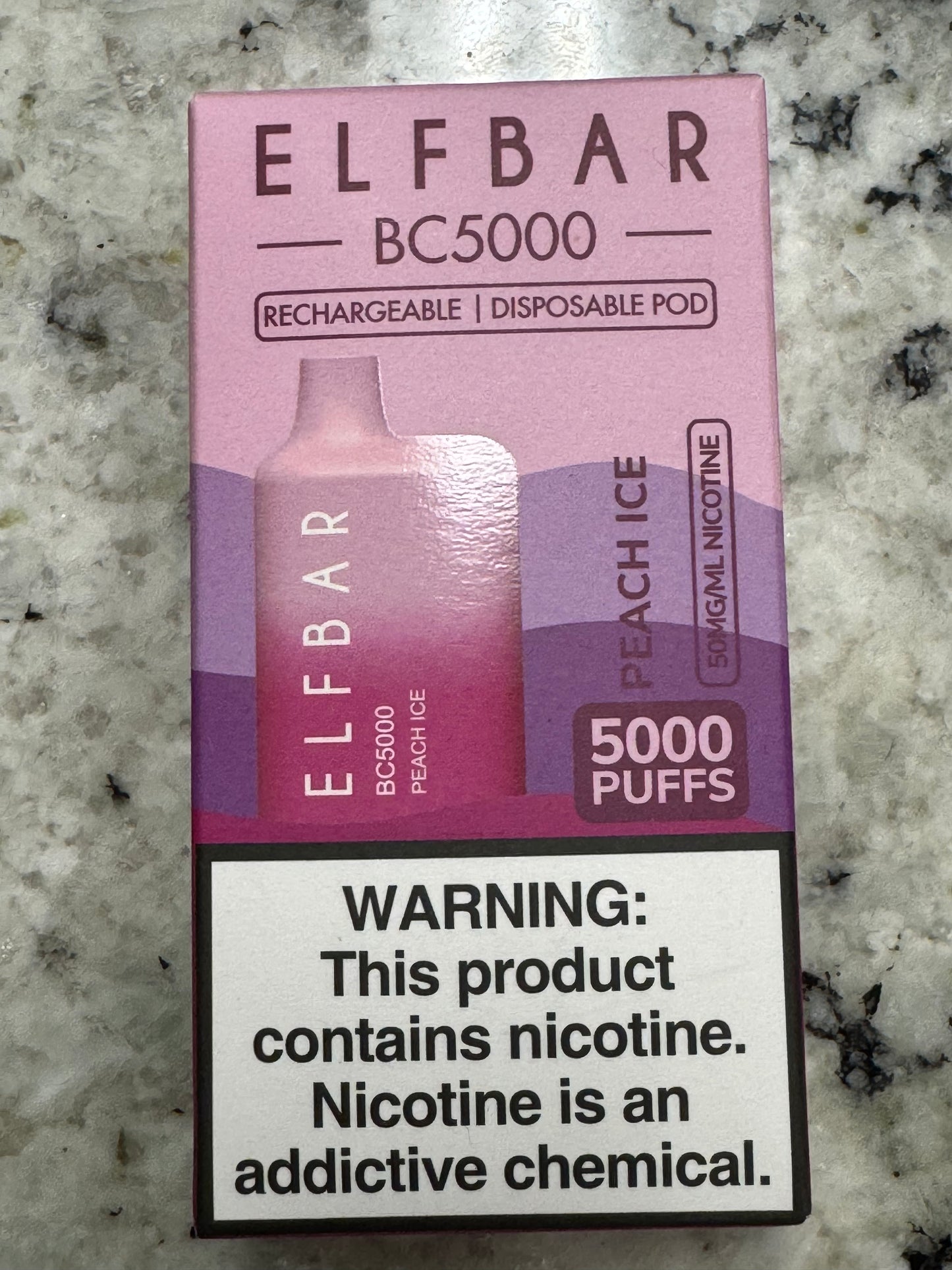 ELFBAR BC5000(Peach Ice)