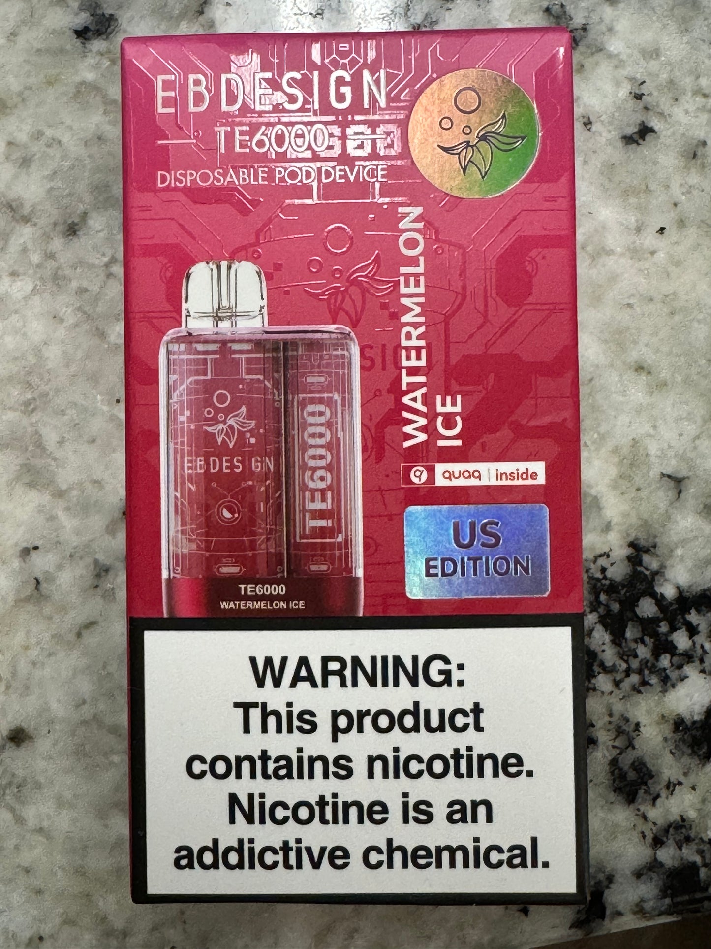 EBDESIGN TE6000 (Watermelon Ice)
