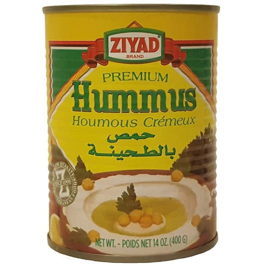 Ziyad hummus tahini easy open can 14 OZ