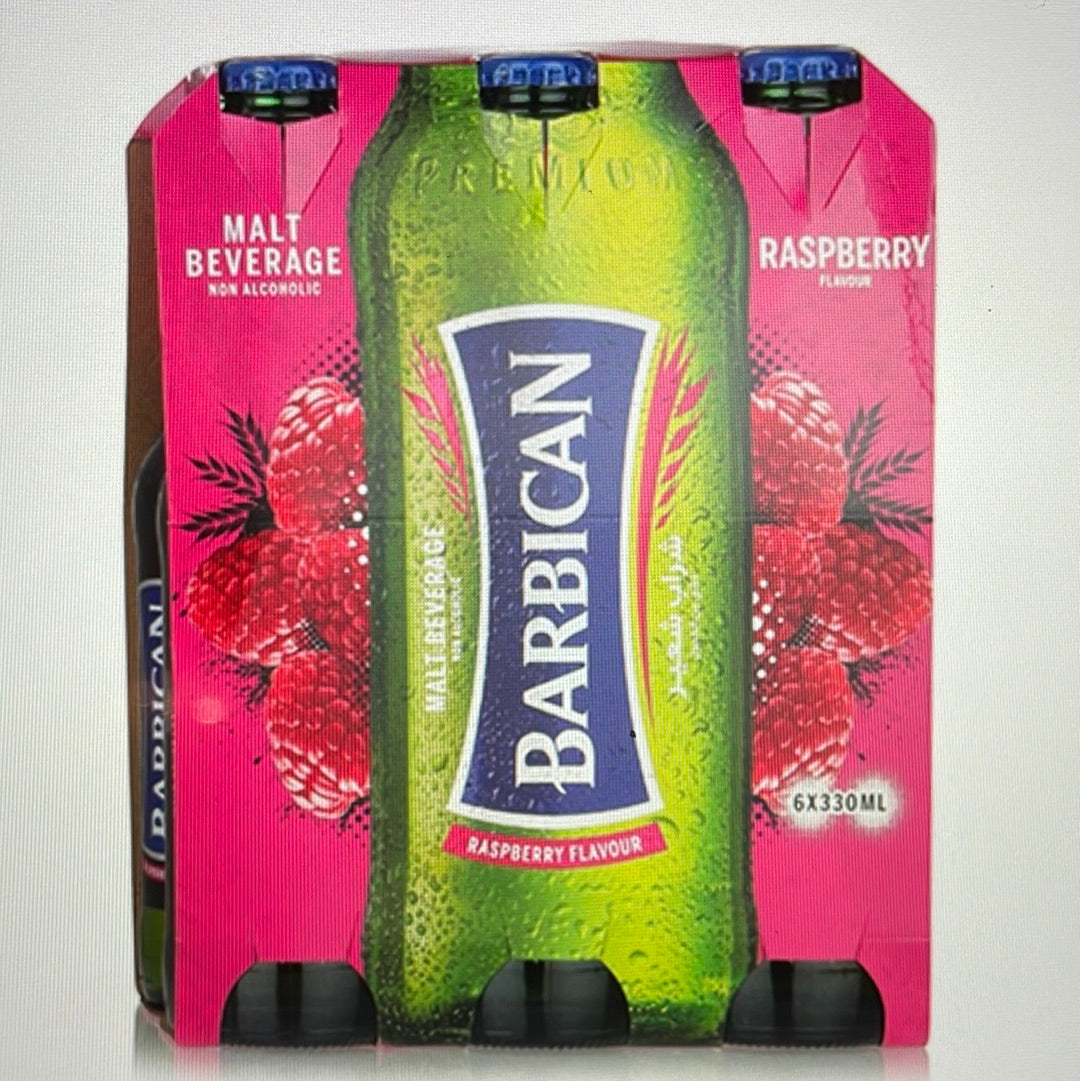 Barbican raspberry flavor