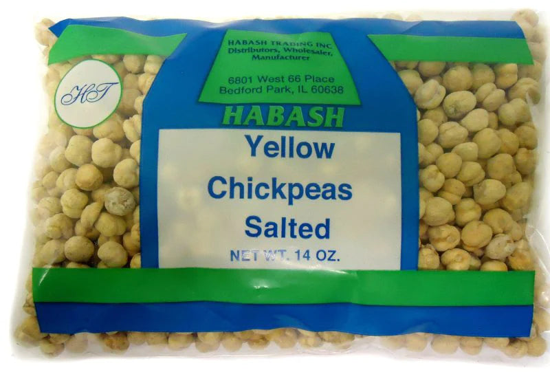 Habash Yellow Roasted Chickleas 14 OZ