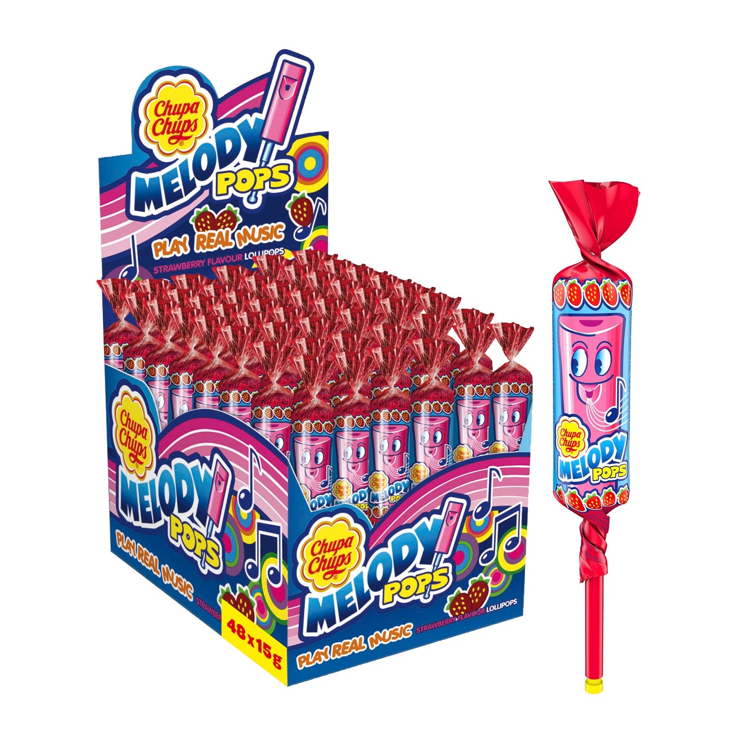 Chupa chups melody pops 15g