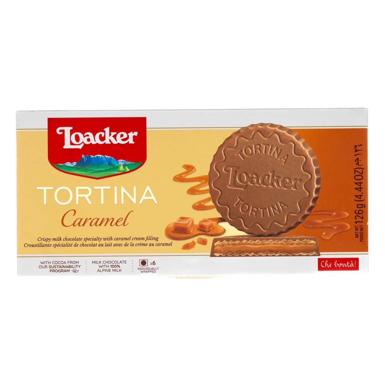 Loacker Tortina Caramel 126g
