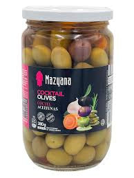 Mazyana cocktail pitted olives 380G