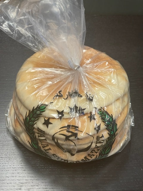 Traditional Pita Bread (10 loafs) Fresh Baked