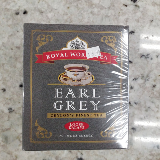 Royal world earl grey ceylon's finest tea (loose)