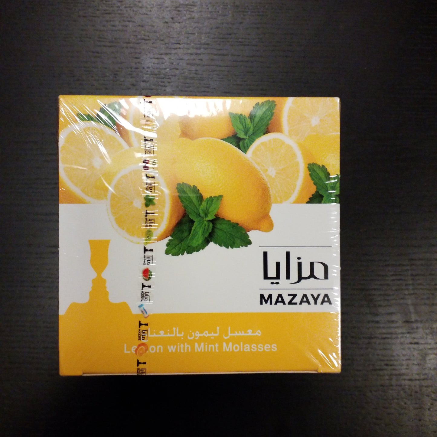 Mazaya lemon with mint molasses