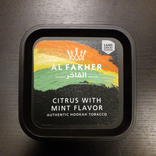 Al Fakher citrus with mint flavor hookah tobacco