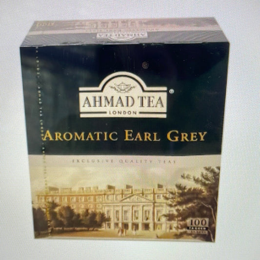 Ahmad aromatic early gray tea bag 100cts