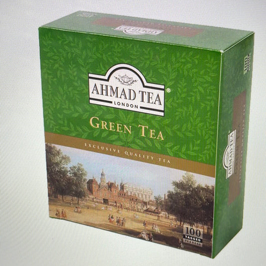 Ahmad green tea bag 100cts