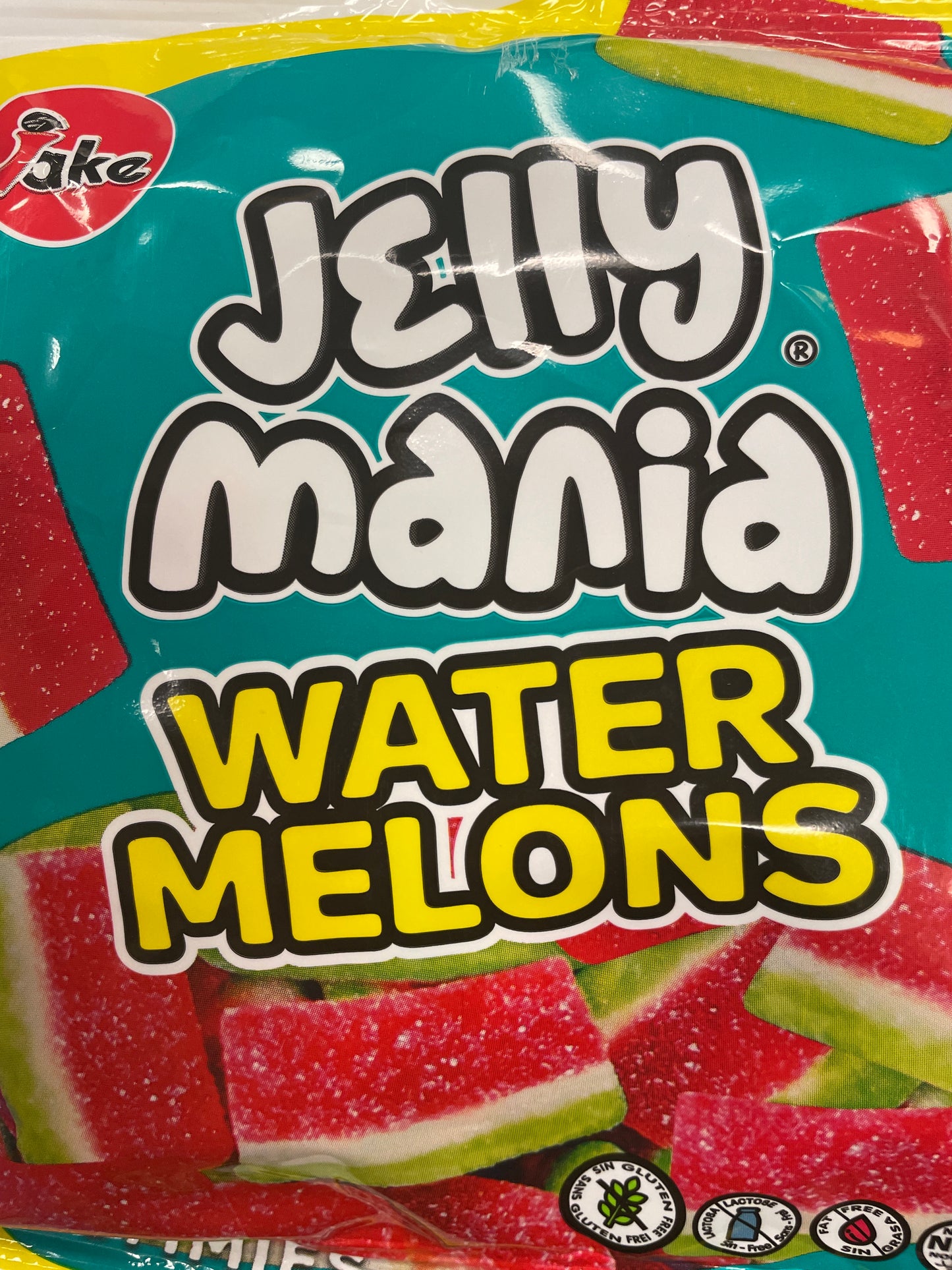 Jelly mania gummy watermelon halal 100g