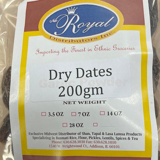 New royal dry date 200g