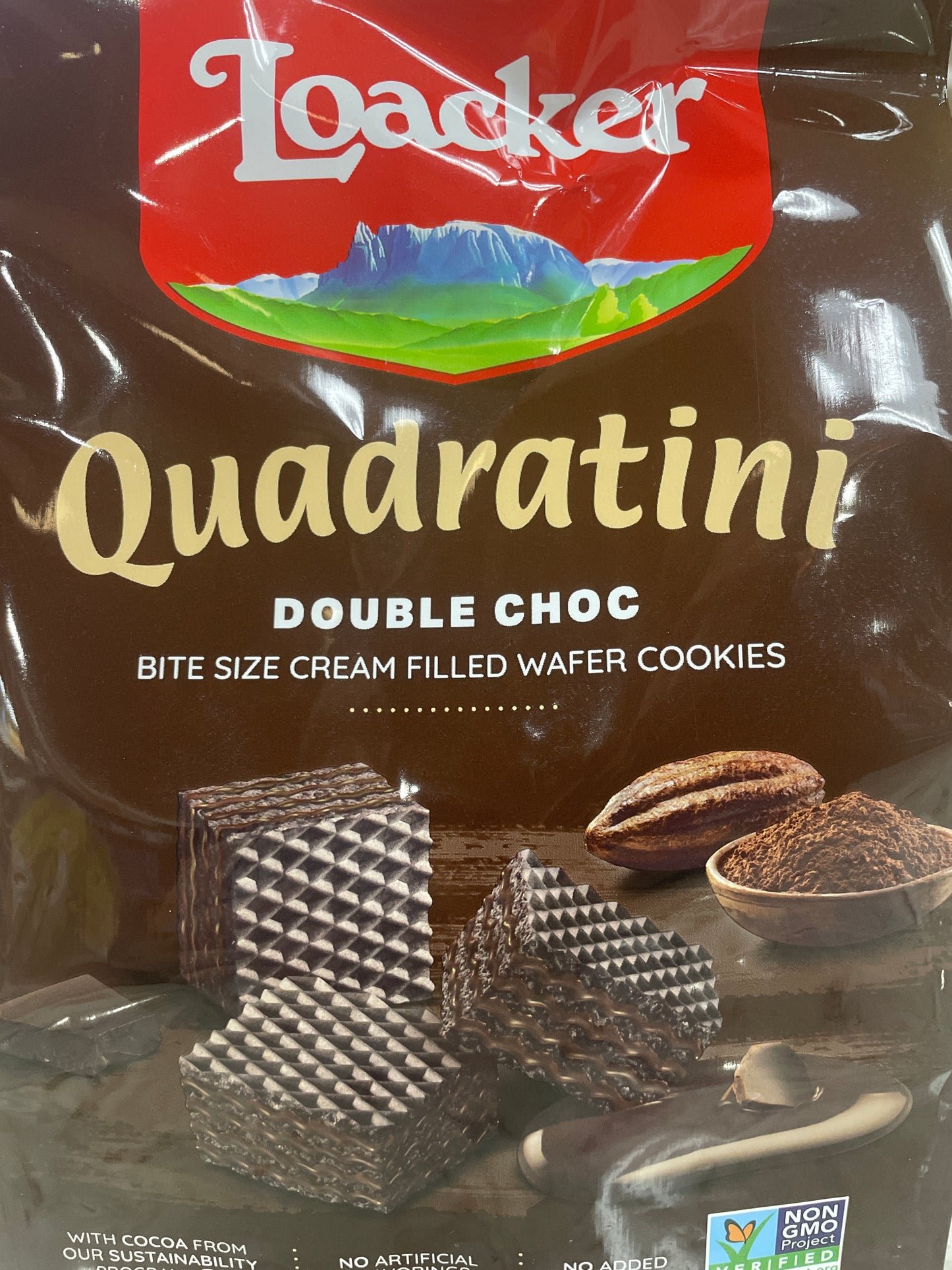 Loacker quadratini double choc 8.82 oz