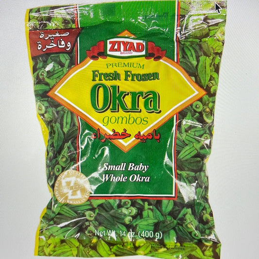 Ziyad frozen okra 400g