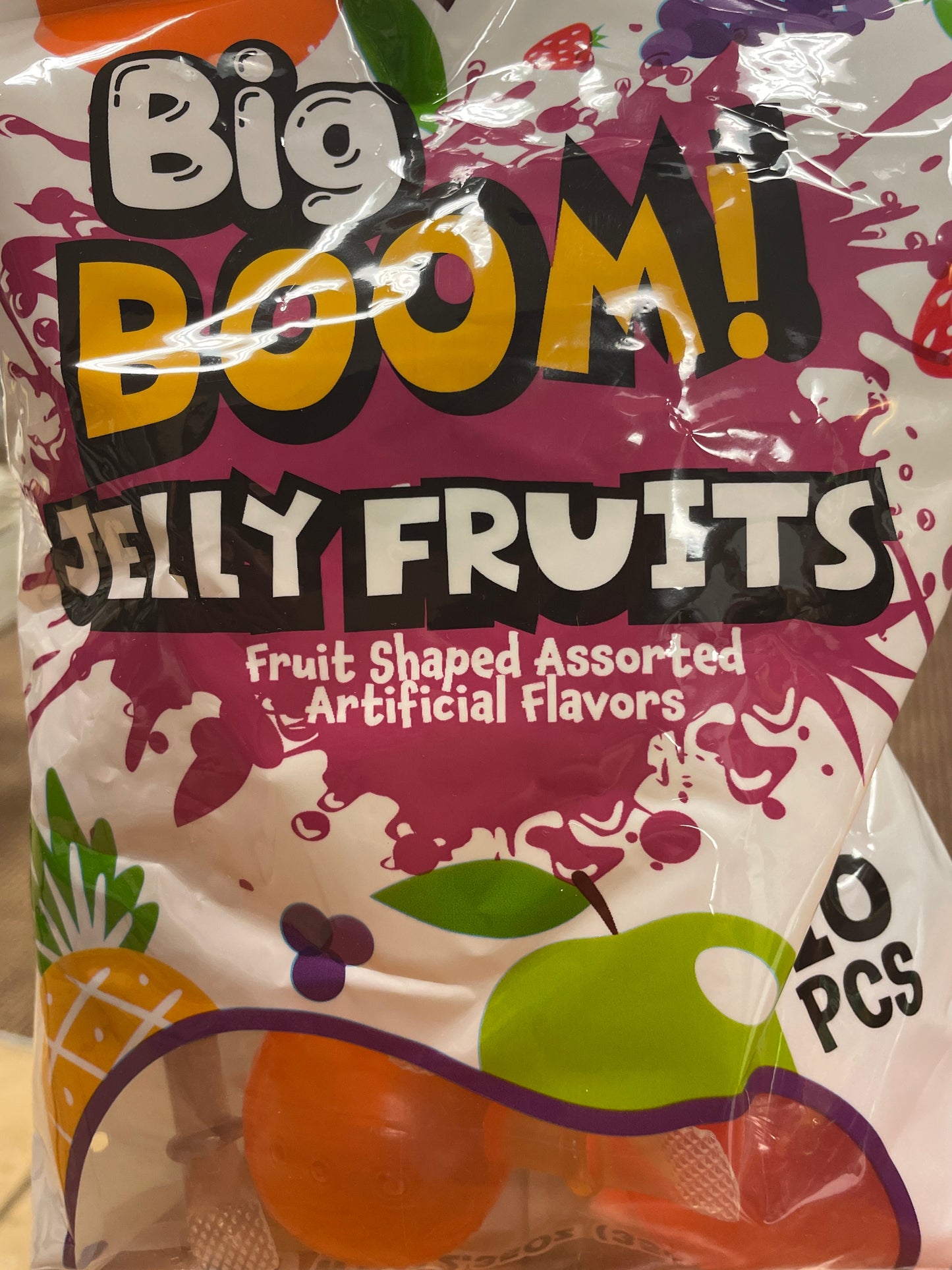 Big boom jelly fruit 10pcs