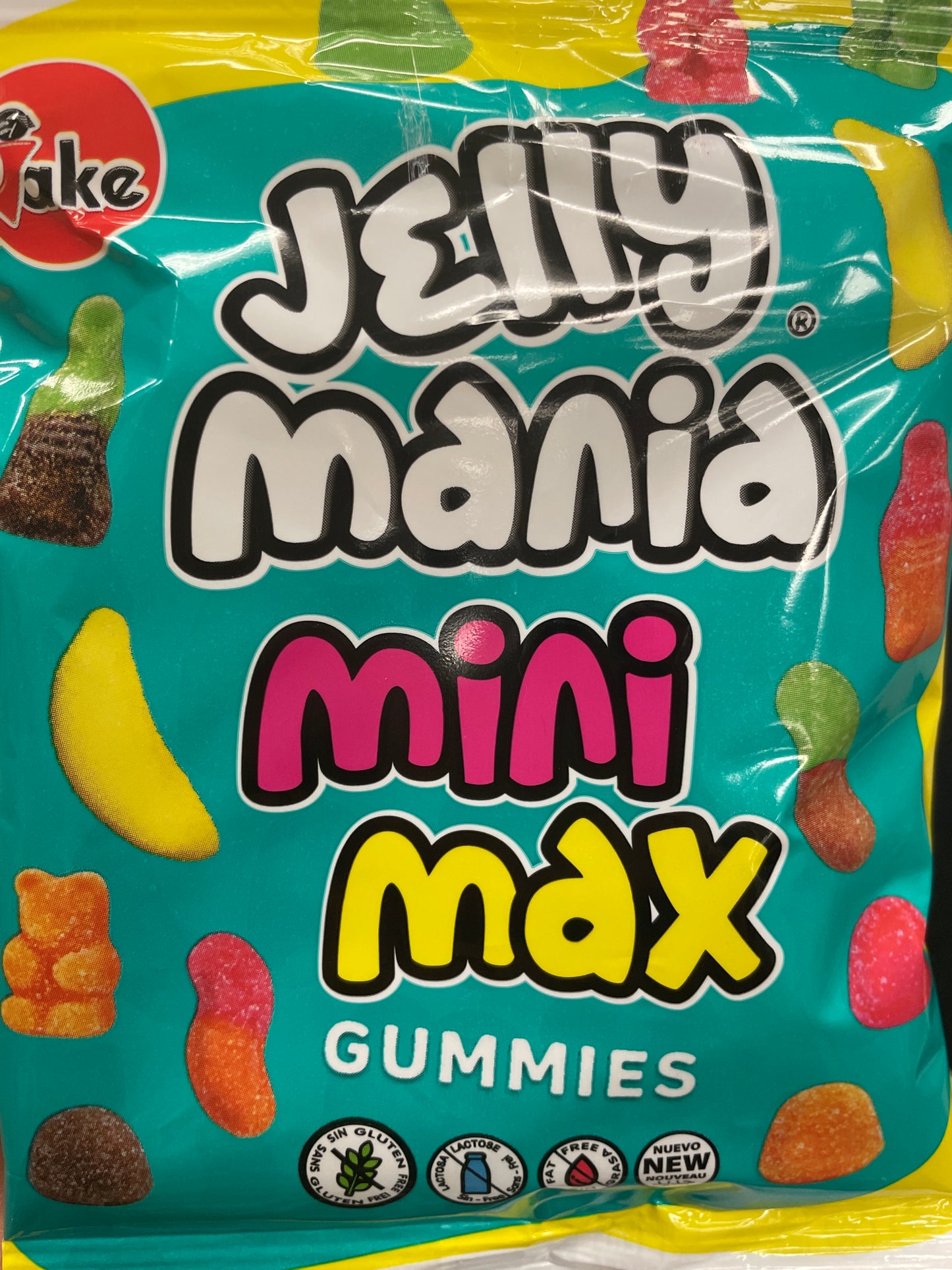 Jelly mania gummy mini max halal 100g