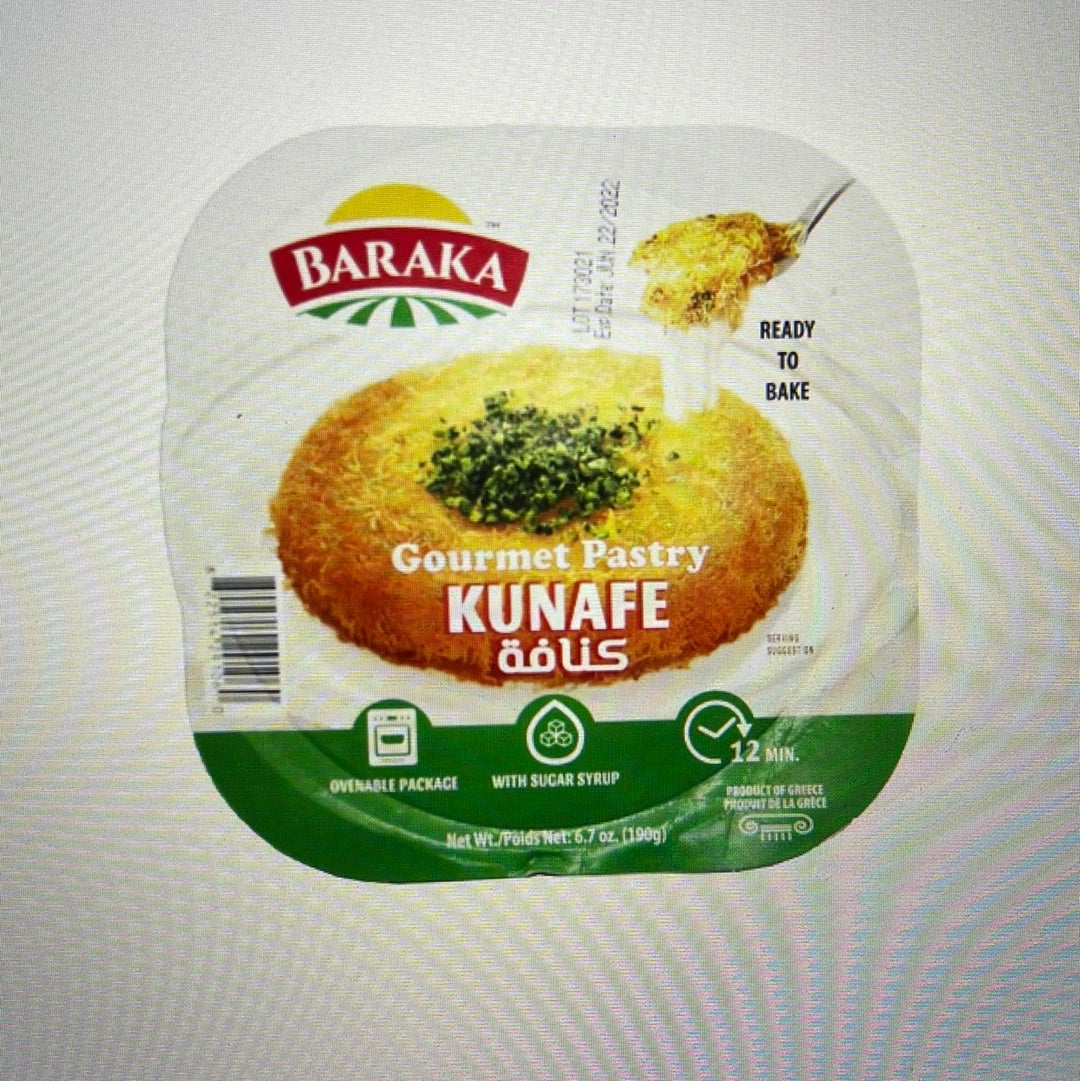 Baraka Kunafe frozen 190g